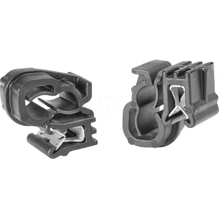 HellermannTyton HellermannTyton, EC1-3SPDHC6-7-PA66HSUV-BK Befestigungsclip steckbar 151-04010 Schwarz