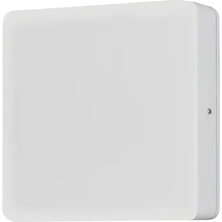 Konstsmide Außenwandleuchte Aluminium, Metall 6,5 cm Dämmerungssensor weiß