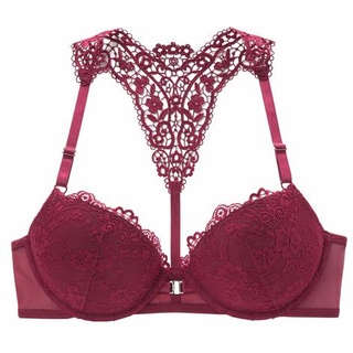 LASCANA Push-up-BH Damen rot Gr.70B