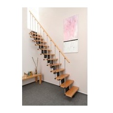 Luxholm Nebentreppe »Mini 180«, 12 Stufen, max. Geschosshöhe 270 cm - grau