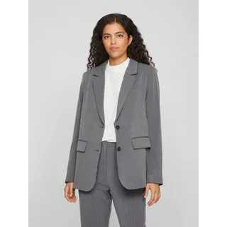 Vila Longblazer »VIVARONE LOOSE BLAZER-NOOS«, grau