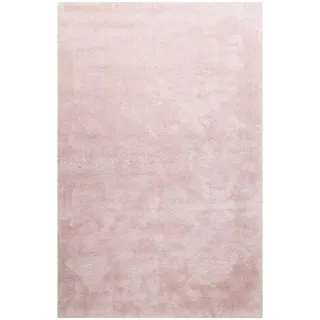 Homie Living Pisa Hochflorteppich 130 x 190 cm Rosa