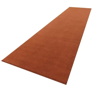 TT Home Kupfer Kurzflorteppich 80 x 300 cm Unifarben