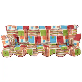 Patio Polsterauflage 184 x 60 x 5 cm beige 2 St.