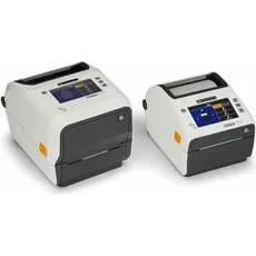 Zebra ZD621 Etikettendrucker Wärmeübertragung 300 x 300 DPI Verkabelt & Kabellos (300 dpi), Etikettendrucker, Grau, Weiss
