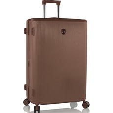 Bild Hartschalen-Trolley »Earthtone, 76 cm«, 4 Rollen, Reisegepäck Koffer groß Reisekoffer TSA Schloss Volumenerweiterung braun