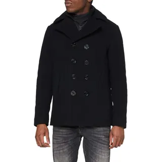 Schott NYC Herren Caban Jacke Cyclone2, Gr. 44/46 (S), Schwarz (black)