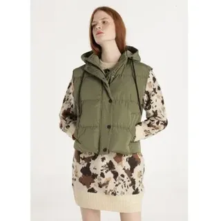 Lois Jeans für Damen. 470972906 Weste Claudia Nate grün (S), Lässig, Polyester