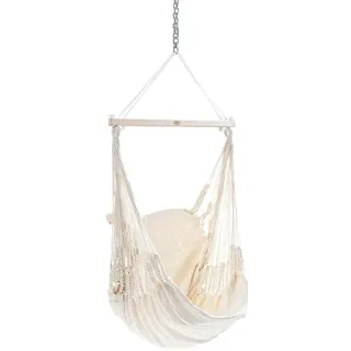 Chico Hängesessel Baumwolle weiß Hängestuhl - Weiß