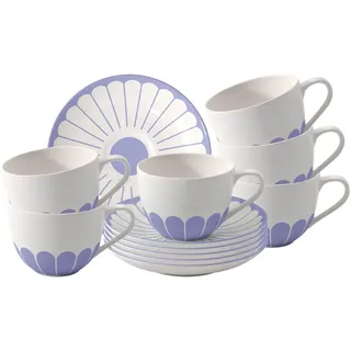 Villeroy & Boch Kaffeetasse 0,16 l Blau 6 St.