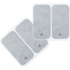 Beurer selbstklebende Gel-Elektroden Pads (Nachkaufset, 50 x 100 mm, passend für Beurer EMS/TENS Geräte) 4er Pack