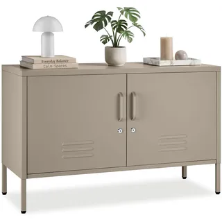 tectake® Sideboard Baker Kippschutz, höhenverstellbare Füße