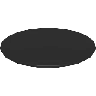 Bestway 58039 / 24, Pool-Sicherheitsabdeckung, Überirdischer Pool, Rund, Schwarz, PVC, Polypropylen (PP), Fits 5.49m (18') Steel Pro Max Pools and 5.49m (18') Power Steel Pools and 5.49m (18') Power Steel... - Schwarz