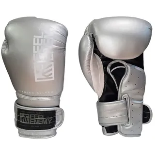 Krf Feel The Enemy Undercard Arimesh Gelpro Boxhandschuhe - Silver - 14oz