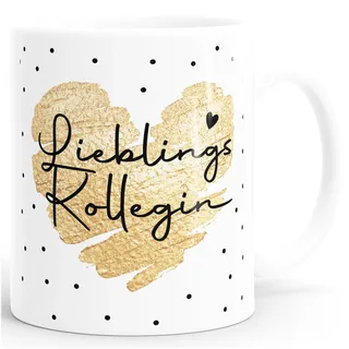 SpecialMe® Kaffee-Tasse Herz Danke Geschenk Lieblingsmensch Alltagsheld Berufe Spruch Schrift Weiss Keramik-Tasse