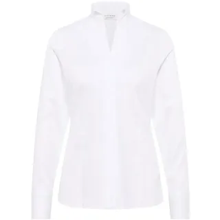 Eterna Bluse tailliert D282 5352 ohne Brusttasche Gr. 44 weiß
