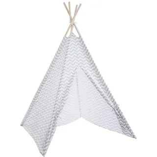 Wellhome 120x120x160 Cm Tipi - Grey - One Size