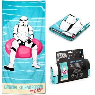 Puckator The Original Stormtrooper Mikrofaser Strandtuch Pool Day Multicolor, 90% Polyester, 10% Polyacryl.