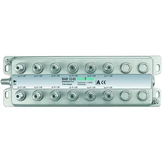 Axing BAB 12-02 12-Fach Abzweiger mit 13-21 dB Abzweigdämpfung (5-1006 MHz)