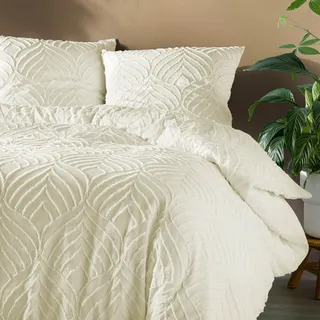 Douceur d'intérieur Heltie Beige 240 x 220 cm + 80 x 80 cm