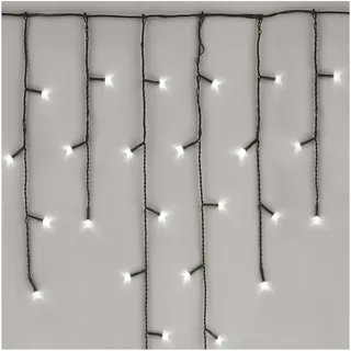 EMOS LED Lichterkette 2,5 m Eisregen Kaltweiß