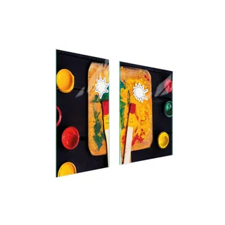 Glasschutzplatte Board 75X52 Smile