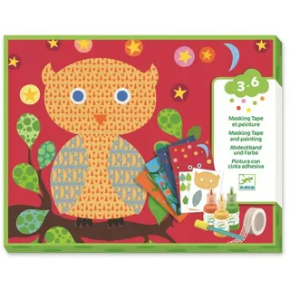 DJECO Magic Malen mit Schwamm Waldtiere