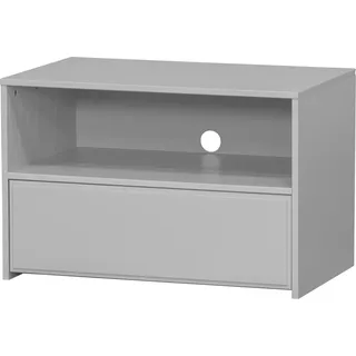 Woood Yissa Lowboard 70 x 46 x 44 cm Grau Holz/MDF/Massivholz