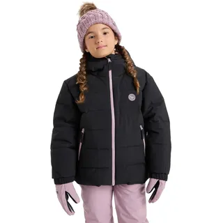 Roxy Snow Jacket Snowhill Puffy Girl Jacket Girl's Black 12