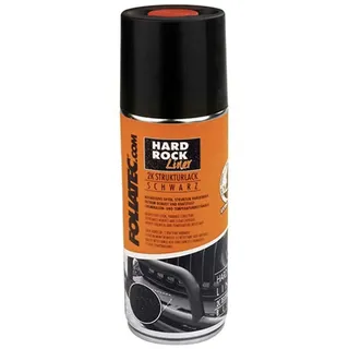 FoliaTec Hard Rock Liner 2K Strukturlack, 2-Komponenten-System, schwarz, 400 ml
