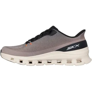 Glide-Step Pro Taupe Knit / Black Pu 46
