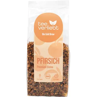 teeverliebt ‚Äì Pfirsich Bio Cold Brew | Premium Eistee 100 g