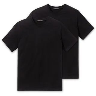 SCHIESSER Herren, T-Shirt 2er Pack", American T-Shirt
