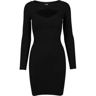 URBAN CLASSICS Cut Kleid Black L
