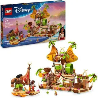 LEGO Disney Vaiana 2 Das Kakamora-Schiff 43258, Bauset, 7+ Jahre, 9 LEGO Disney Minifiguren, Kakamora Schiff & Kanu - Bunt