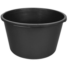 Bild Mörtelkasten, rund, Kunststoff, schwarz, 90 Liter