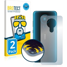 BROTECT Full-Cover Displayschutz Matt (2 Stück, Nokia 5.3), Smartphone Schutzfolie