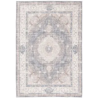 Pergamon Finesse Orient Vintage-Teppich 140 x 200 cm Beige/Grau