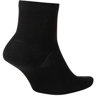 Nike U NK Spark LTWT Ankle Socks, Black/(Reflective), 8-9.5
