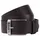 Herren Gürtel Leder Schwarz 110