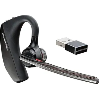 Plantronics Voyager 5200 UC - Headset - Ohrstöpsel - über dem Ohr angebracht - Bluetooth - kabellos - Beige