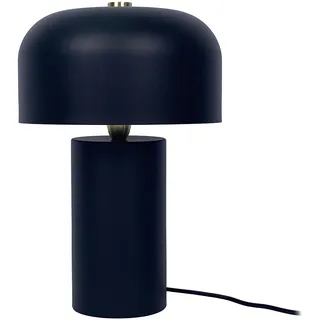 Relaxdays Tischlampe Pilz Design Schwarz