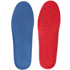 Bild Sneaker Fußbett, Unisex, Größe: 37/38, Blau/Rot