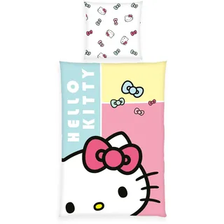 Herding Hello Kitty Mehrfarbig 135 x 200 cm + 80 x 80 cm