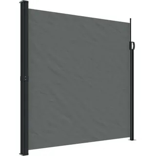 vidaXL Seitenmarkise Ausziehbar Anthrazit 200x600 cm - Grau