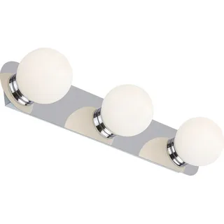 Rabalux 2112 Becca, G9, silber-weiß, 45cm - Silber, Weiß