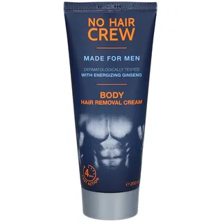 NO HAIR CREW Enthaarungscreme für Männer, (200ml)