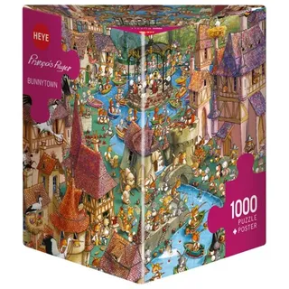 HEYE Puzzle Kaninchen 1000 Teile