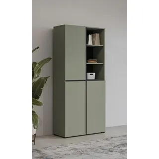 otto home Cross 79,5 x 183,5 x 40 cm grün / grün matt