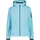 Woman Jacket Zip Hood Softshelljacke Silber 48